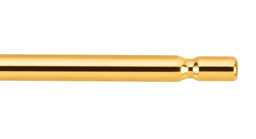 The post of a purepixxi stud, with the security notch that holds the back.